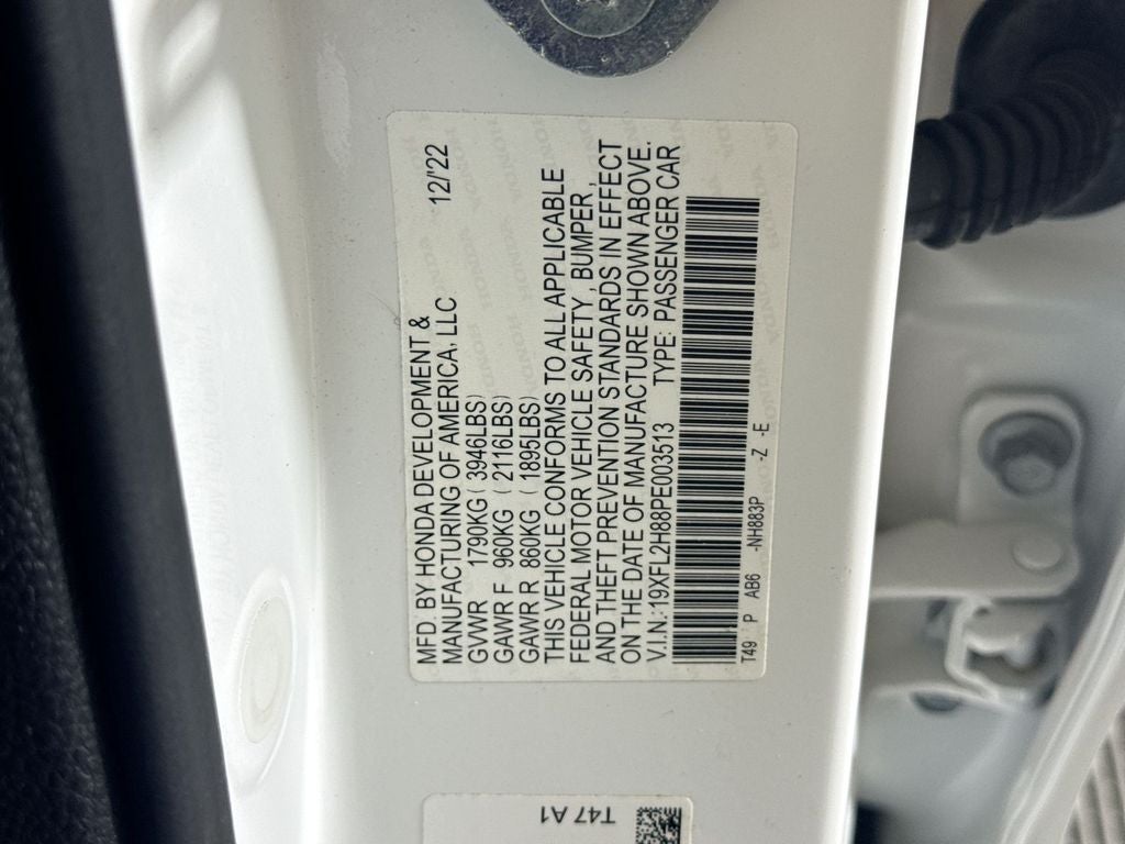 2023 Honda Civic Sport