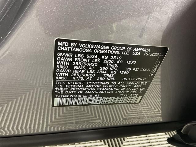 2024 Volkswagen Atlas Cross Sport 2.0T SE w/Technology