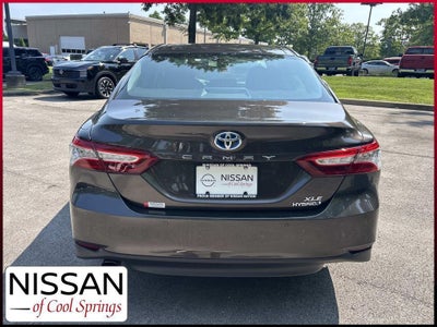 2018 Toyota Camry Hybrid XLE