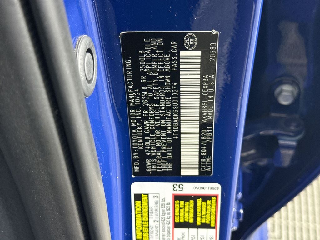 2025 Toyota Camry XSE