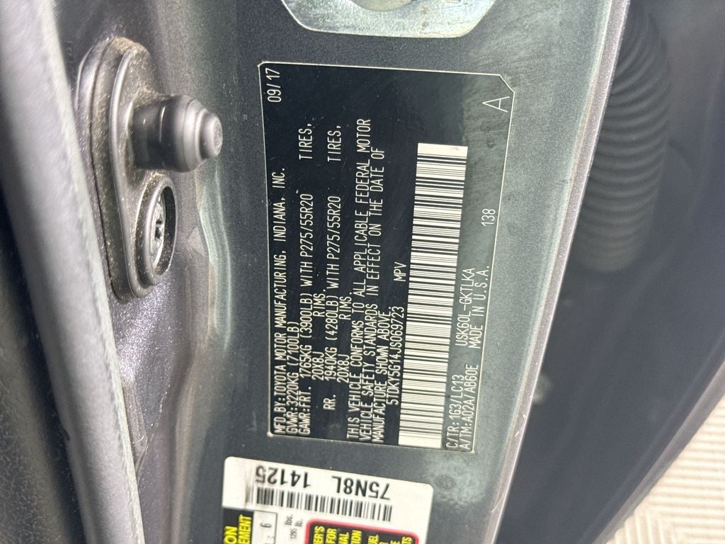 2018 Toyota Sequoia Limited