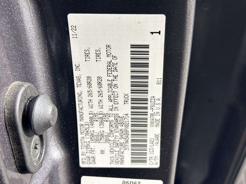 2023 Toyota Tundra Platinum