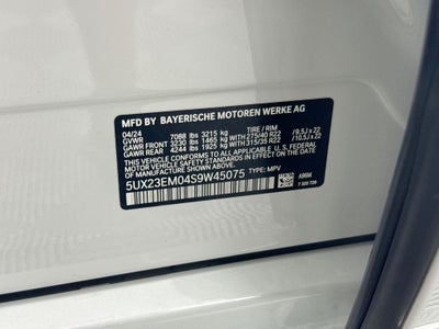 2025 BMW X7 xDrive40i