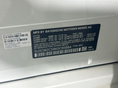 2019 BMW X7 xDrive40i