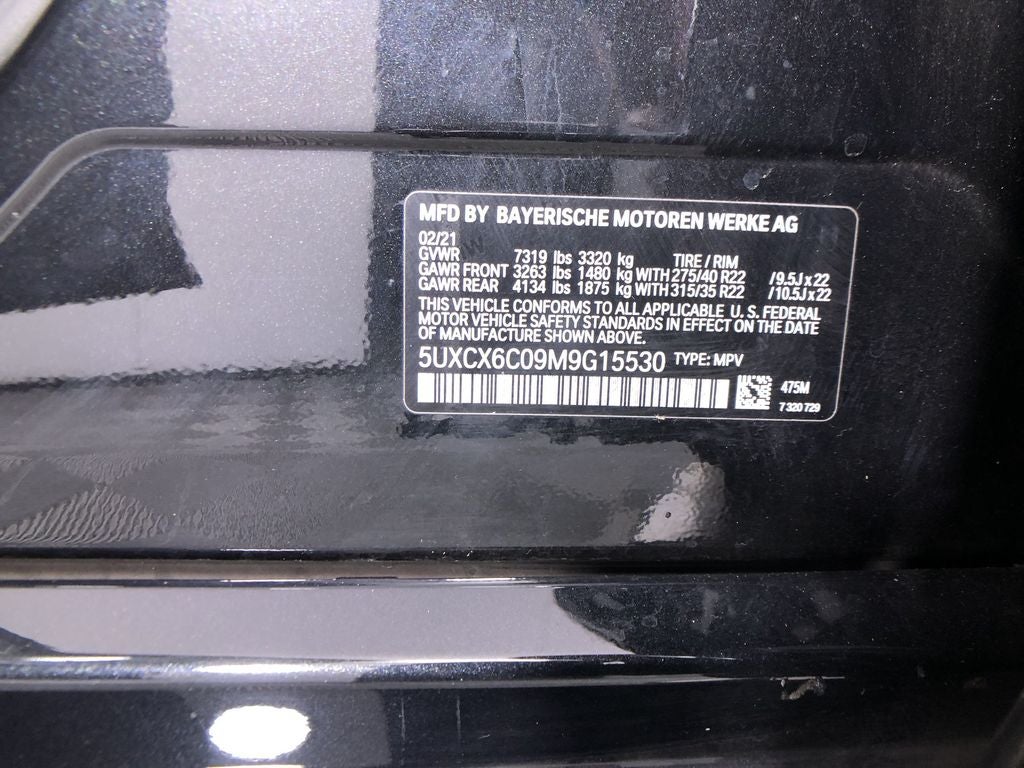 2021 BMW X7 M50i