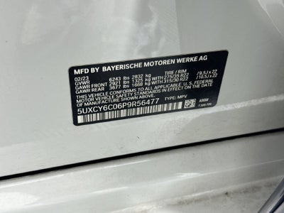 2023 BMW X6 xDrive40i