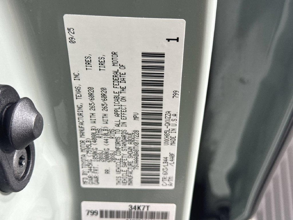 2026 Toyota Sequoia 1794 Edition