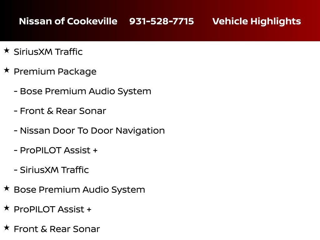 2021 Nissan Rogue SL