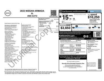 2023 Nissan Armada SL