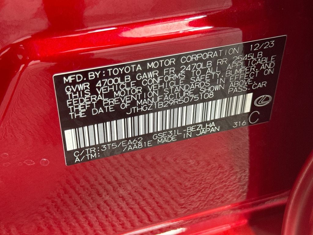 2024 Lexus IS 350 F SPORT Handling