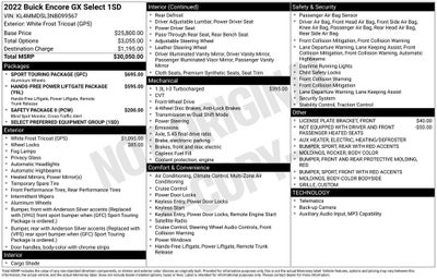 2022 Buick Encore GX Select