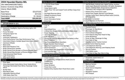 2024 Hyundai Elantra SEL