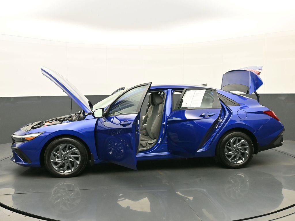2024 Hyundai Elantra Hybrid Blue