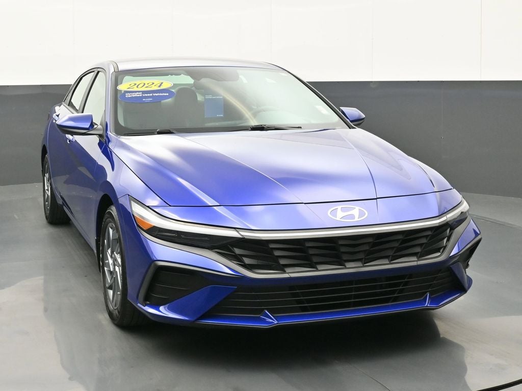 2024 Hyundai Elantra Hybrid Blue