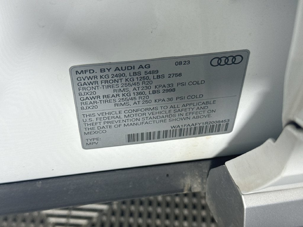 2024 Audi Q5 45 S line Prestige quattro